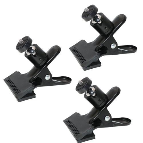 Tripod Camera Mount Clip Spring Tripod Flash Reflector Holder   for Backdrop Camera Light Stand DSLR Camera