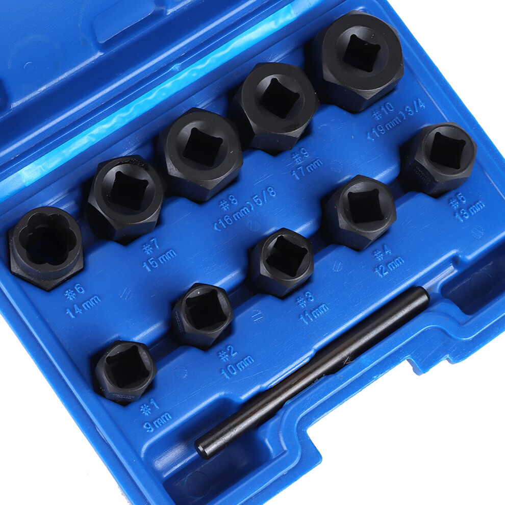 Damaged Screw Remover 11Pcs 3/8In 7790334766828