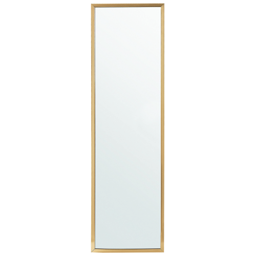Beliani Standing Mirror TORCY 140 cm Gold 2