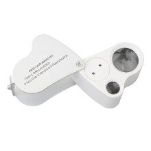 Dual Lens 60X 30X Mini Microscope 89g 195mAh Black