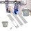 (3pcs) AC Window Vent Kit for Vertical/Horizontal Use 5