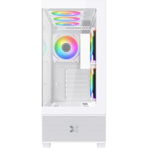Gehäuse ohne Netzteil - XIGMATEK Alphard Arctic - Mid Tower - E-ATX Format - Weiß 1