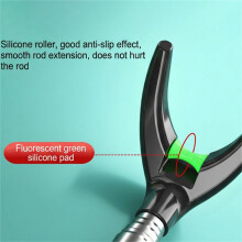 (blue, 1.5m) Stainless Steel Fishing Rod Holder - Ground Spike Type