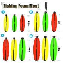 (Mixed Color, 12pcs) European Style Fishing Floats for Carp & Bass