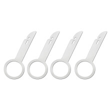 4Pcs Car Audio Removal Key CD DVD Car Radio Install Disassembly Tool Auto Radio Remover Extractor Key for Mercedes Benz for Ford
