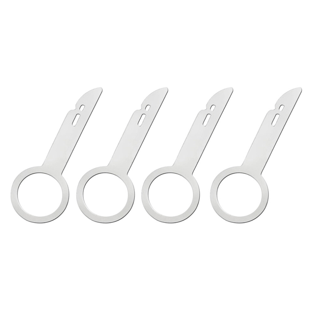 4Pcs Car Audio Removal Key Cd Dvd Car Radio Install Disassembly Tool Auto Radio Remover Extractor Key For Mercedes Benz For Ford 6935161646399