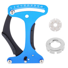 Aluminum Alloy Spoke Tension Meter Tool for Mountain Bike Bicycle Spoke Wrench Gauge Caliper Wheel Spoke Tension Correction Tool