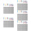 5Sets Felt Bulletin Board Strips Light Grey Small Pin Boards for Home 10