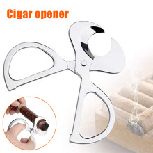 Stainless Steel Cigars Scissors Cutter Labor Saving Cigars Accessories for Cigars