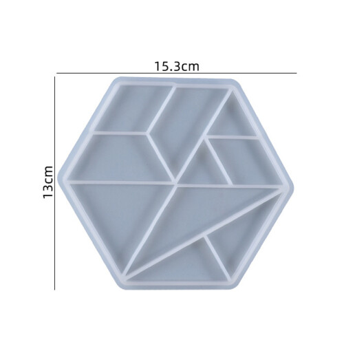 (04) Resin Silicone Stencils for DIY Craft & Epoxy