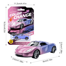 (Pink Purple) Kids Racing Car Toy - Colorful Birthday Gift