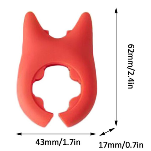 (red) Silikon Löffelhalter Küchenablage 2