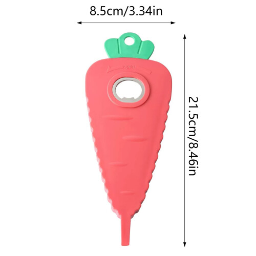 (Carrots) Magnetic Carrot Jar Opener for Weak Hands