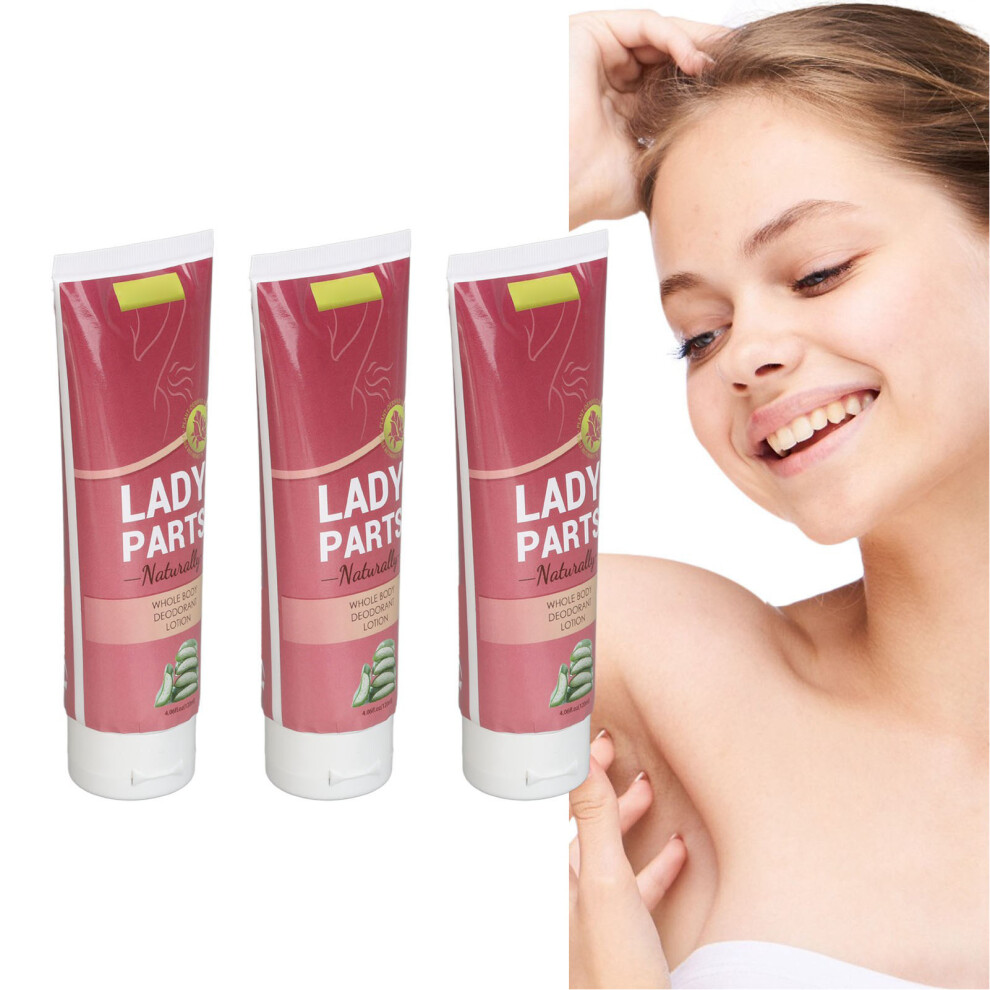 Cream 3Pcs Body Odor Control 120Ml Sweat & Odor Relief For Men Women