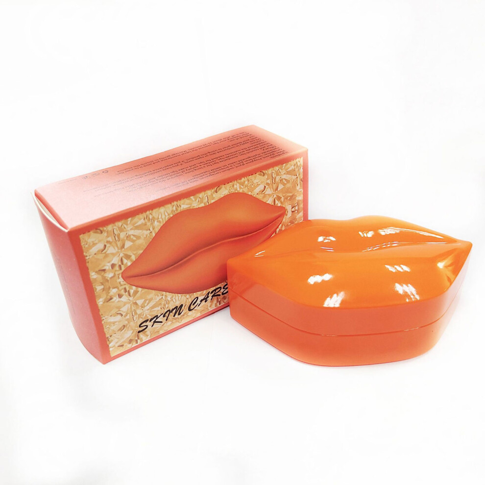 Dachuang Beauty (Orange) 20Pcs Moisturizing Lip Mask, Repair Dry Lips