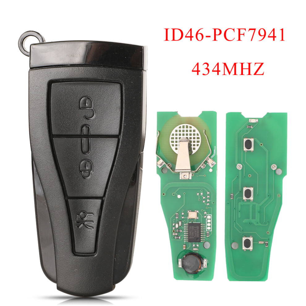 Remote Smart Car Key For Mg Morris Garages Mg6 Mg550 Roewe 550 E550 3 Buttons 434Mhz With Id46 Pcf7941 Chip 6935161686456