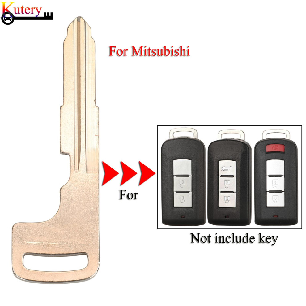 Remote Smart Car Key Blade For Mitsubishi Asx Outlander Sport Pajero Shogun Montero Lancer Insert Blade Keyless 6935161686364