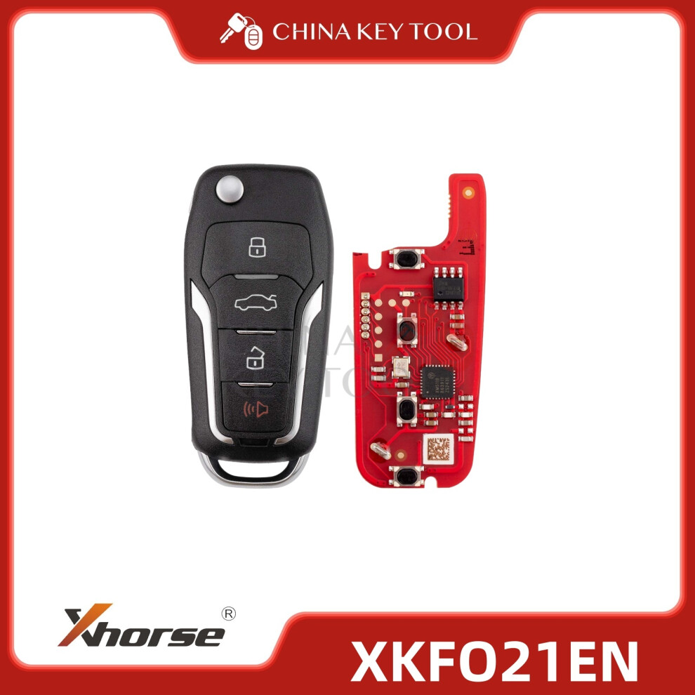 For Ford 2Nd Generation Wire Remote Key 4 Buttons Xkfo21en Global Version 6935161708134