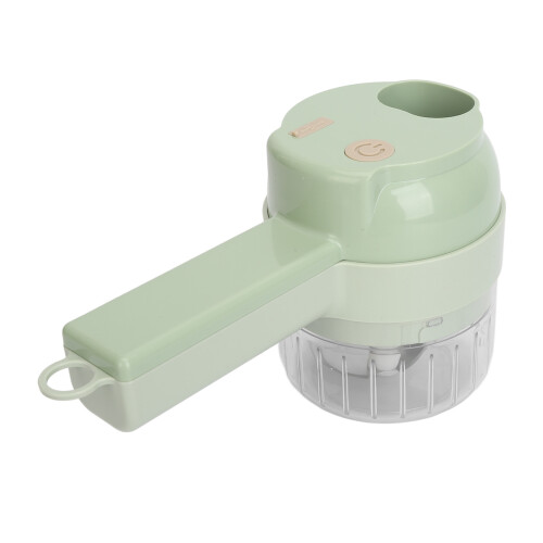 1200mAh Electric Multi-Function Food Chopper with Whisk, Lightweight ABS