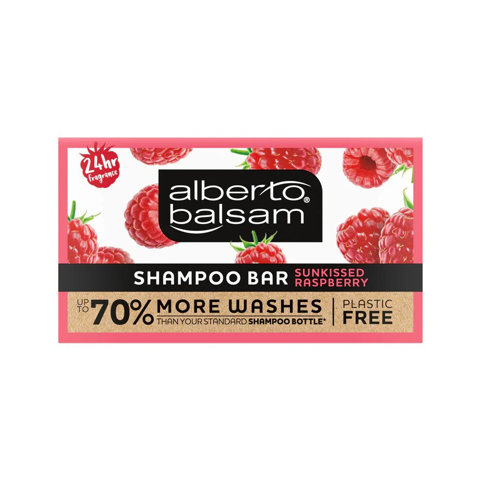 Alberto Balsam Shampoo Bar Sunkissed Raspberry (Single Pack)
