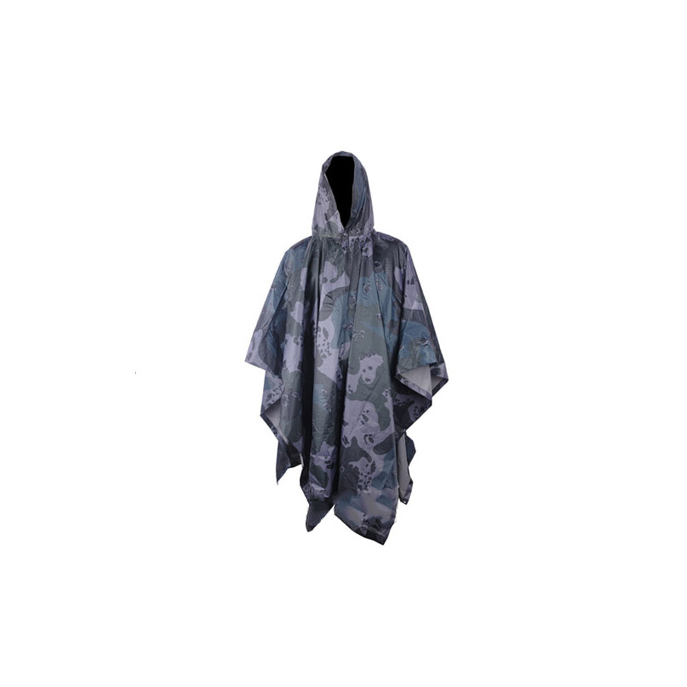 (#4) Military Camo Raincoat For Men & Women, Waterproof Poncho 6424024531519