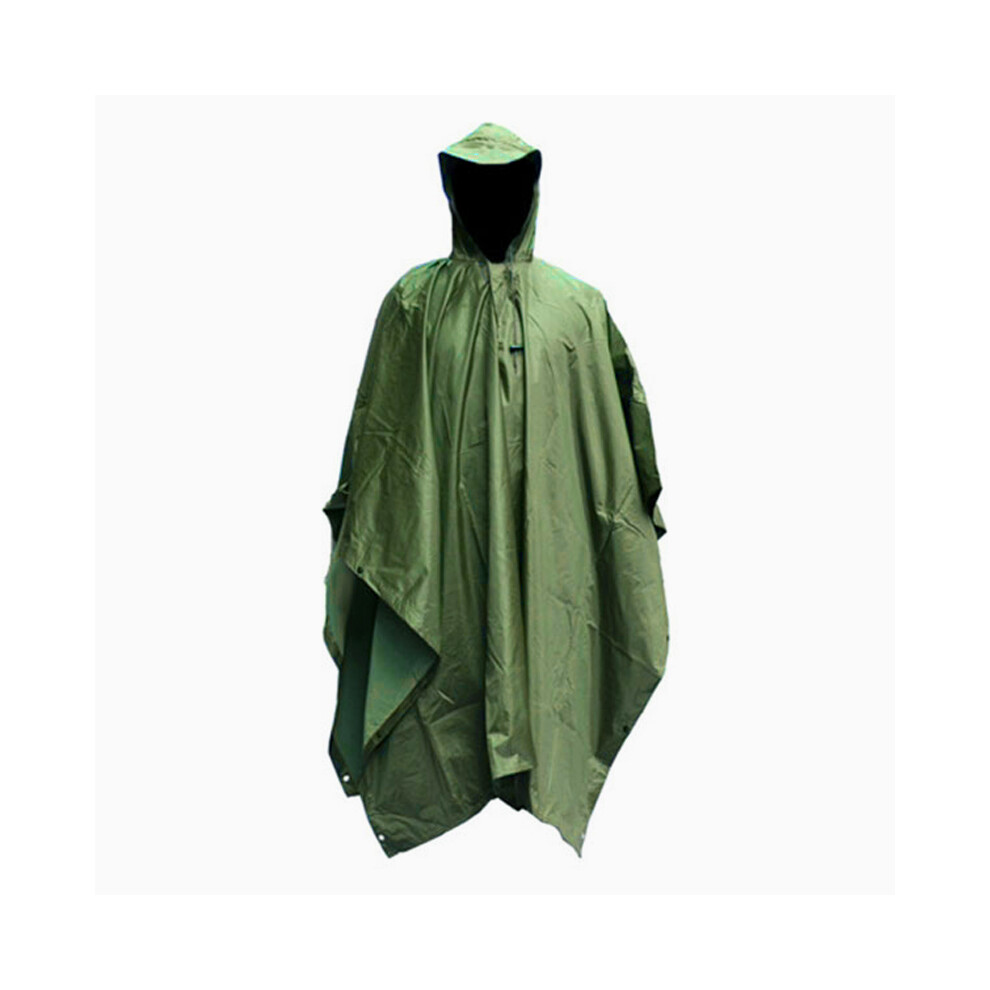 (#6) Military Camo Raincoat For Men & Women, Waterproof Poncho 6424024531526
