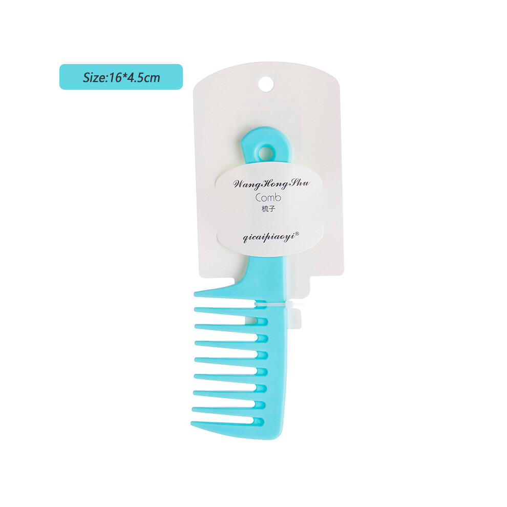 Dachuang Beauty (Blue) Anti-Static Wide Tooth Comb For Curly/Thick Hair