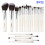 (By22) 22Pcs Multi-Use Makeup Brushes Set for Women 1