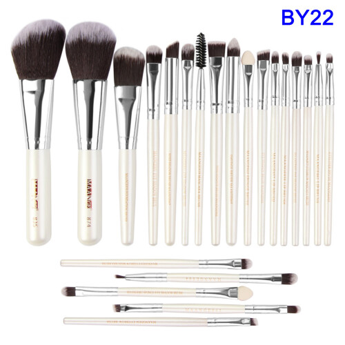 (By22) 22Pcs Multi-Use Makeup Brushes Set for Women