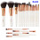(Bj22) 22Pcs Multi-Use Makeup Brushes Set for Women 1