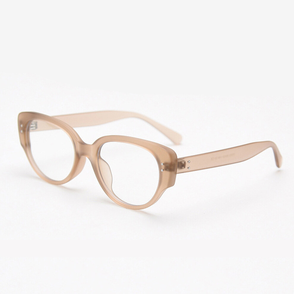 Dachuang Beauty Blue/Light (Frosted Tea, 0 Degrees) Blocking Glasses For Gaming & Study