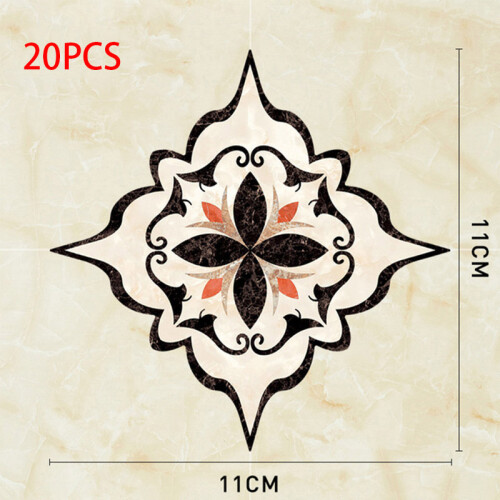(01) Waterproof Self-Adhesive Tile Stickers for Floor & Wall