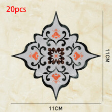 (06) Waterproof Self-Adhesive Tile Stickers for Floor & Wall