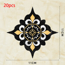 (04) Waterproof Self-Adhesive Tile Stickers for Floor & Wall