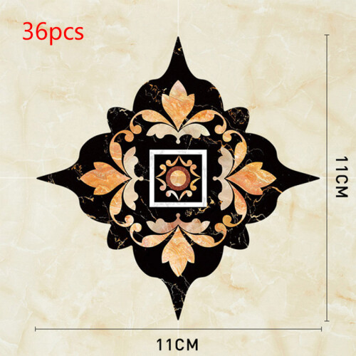 (03) Waterproof Self-Adhesive Tile Stickers for Floor & Wall