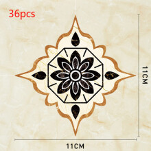 (08) Waterproof Self-Adhesive Tile Stickers for Floor & Wall