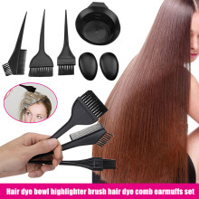 Hair Dye Kit: Bowl, Comb & Brushes Set
