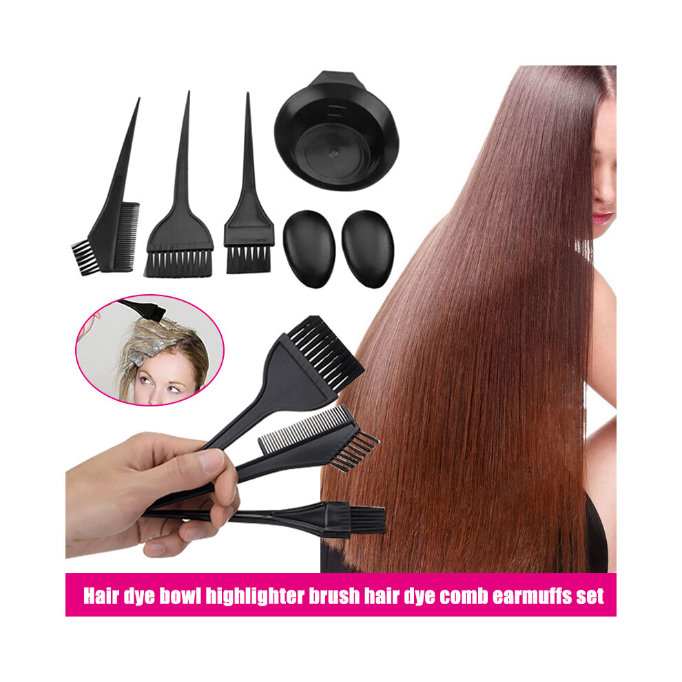 Dachuang Beauty Hair Dye Kit: Bowl, Comb & Brushes Set