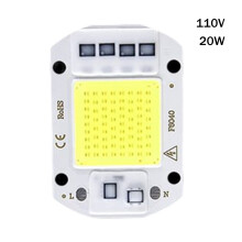 (White Light, 110V) 20-50W LED Clip Light, COB Beads, AC110/220V