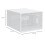 Homcom HOMCOM 8PCS Stackable Clear Plastic Shoe Storage Box for UK/EU Size 8.5/43 3
