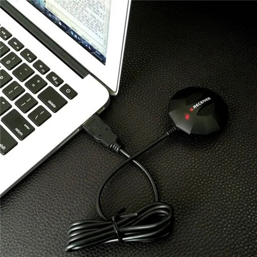 2X New USB GPS GLONASS Receiver GNSS Receiver Module Antenna, Replace Bu-353S4, BU353S4, 0183NMEA USB Protocol 1