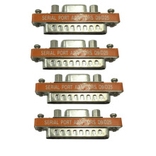 4X Db9 Buchse auf Db25 Stecker Serielle Schnittstelle Adapter Kabel Gender Umsetzer
