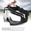 Windproof Dustproof Motorcycle Goggles, Black, 18.6x10cm 12