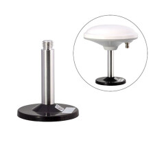 2X GPS GNSS-Antenne Magnetfußmontage 5/8-11 Gewinde Hochpräziser Korrosionsschutz Oxidationsbeständiger Adapter