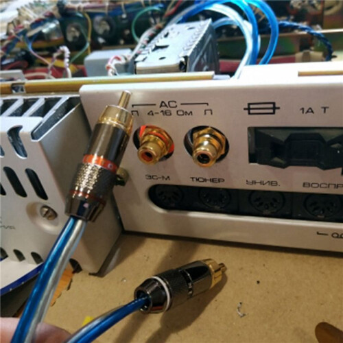 30Pcs/Lot RCA Connector Gold Plated Female Jack Socket Solder Wire Connector RCA Panel Mount Chassis 2