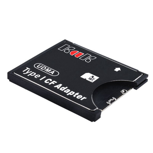 2X  to CF Type I Adapter Support  SDHC SDXC MMC Card to Standard Compact Flash Type I Card Reader Converter 2