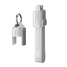 Draagbare Sleutelhanger PD240W Snel Opladen USB C Naar Type C Kabel 80 Gbps 8K 60 Hz USB 4 Kabel Powerbank USB C Draad Wit