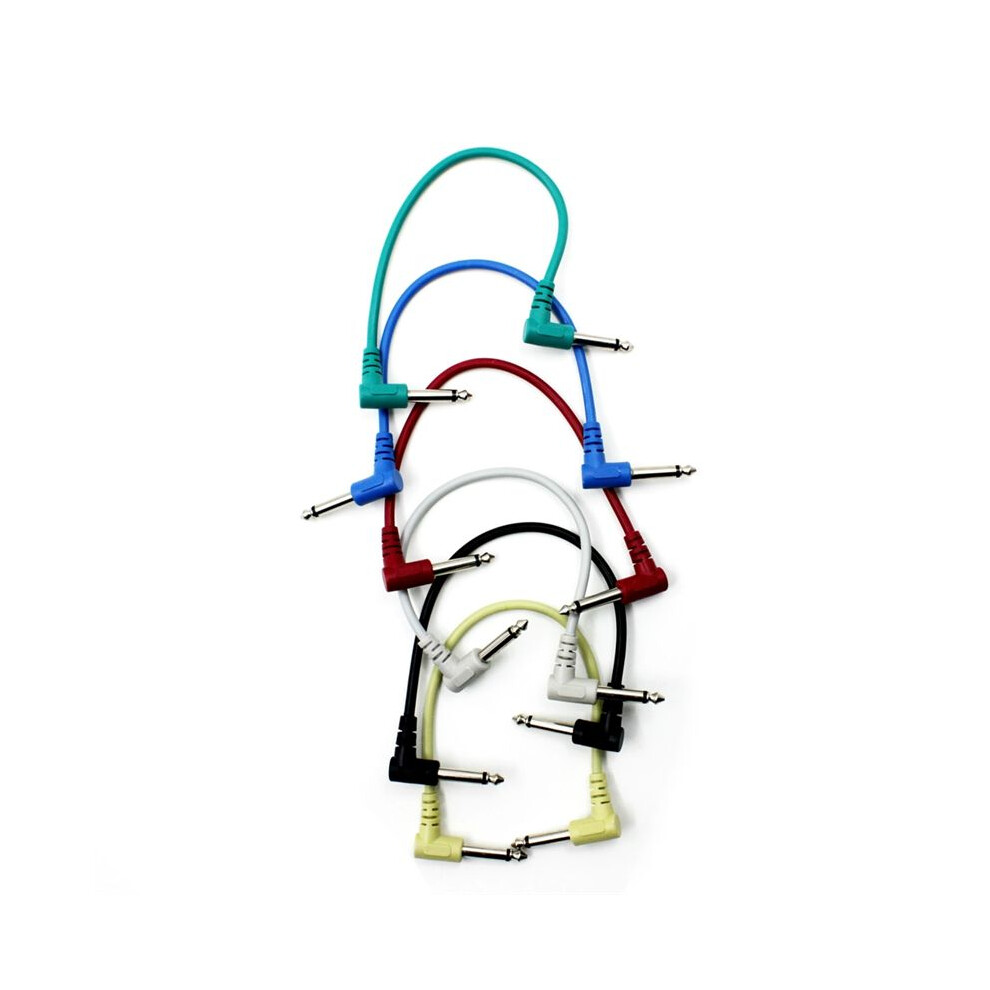 6 Pcs Effector Connection Guitar Patch Cables Guitar Effect Pedal Cables For Guitar Pedals 6031563840813