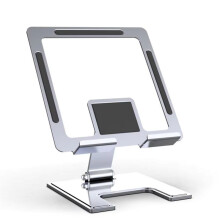 Universal Portable Tablet Holder for Holder Tablet Stand Mount Adjustable Desk Support Flexible Tablet Stand Silver