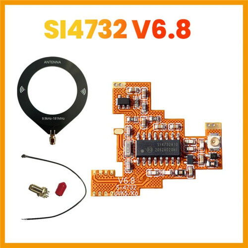 3X SI4732 V6.8 FPC Modified Module+Loop Antenna for Quansheng UVK5 K6  Shortwave Full Band/Single Sideband Reception 1